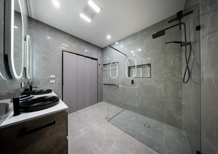 Modern bathroom upgrade in Brisbane